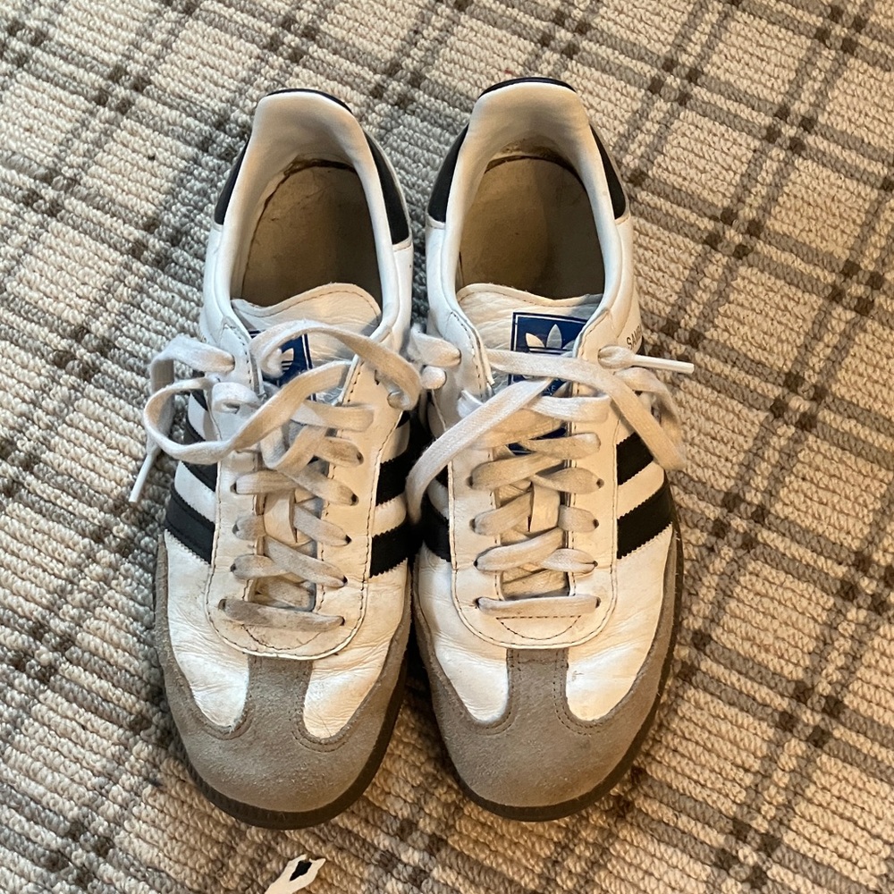 Adidas Black and White Casual Sneakers